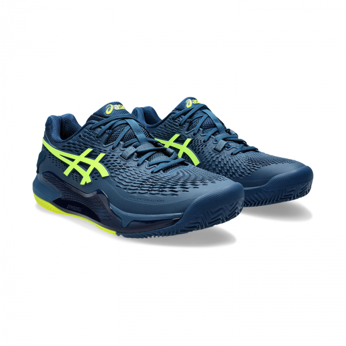 Pantofi Asics Gel-Resolution 9 Clay Mako Blue/Yellow [5]