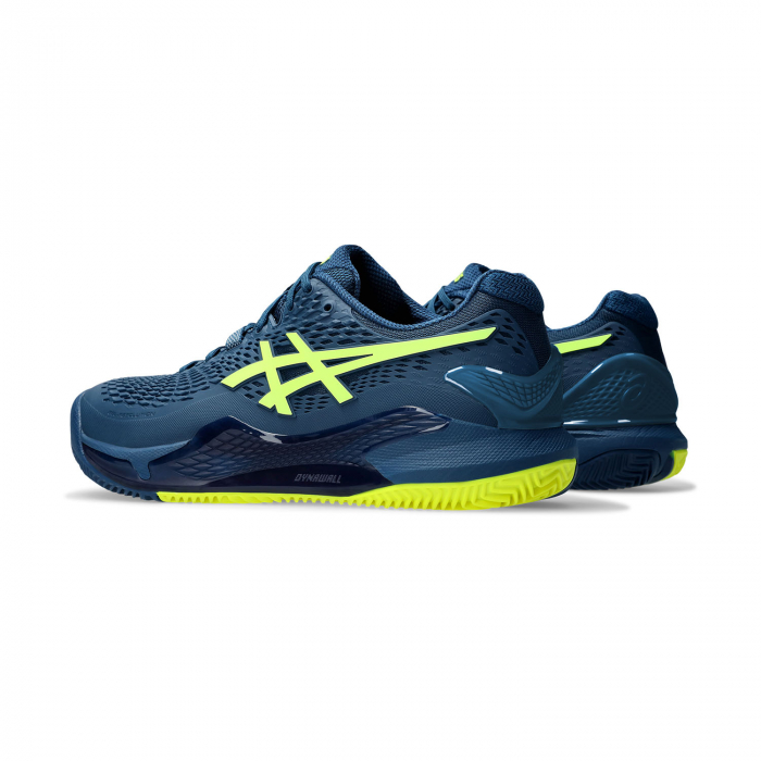 Pantofi Asics Gel-Resolution 9 Clay Mako Blue/Yellow [4]