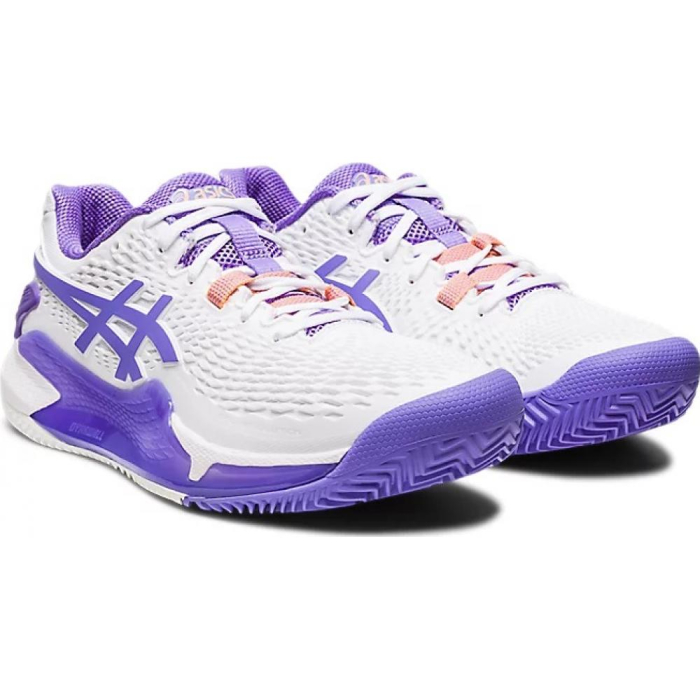 PANTOFI ASICS GEL-RESOLUTION 9 CLAY WHITE/AMETHYST [2]