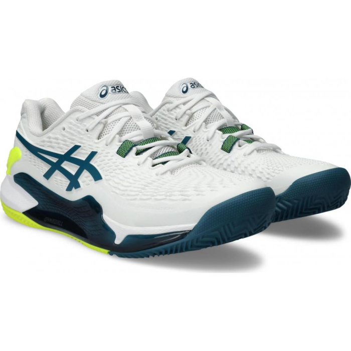 Pantofi ASICS GEL-RESOLUTION 9 CLAY WHITE/RESTFUL TEAL [3]
