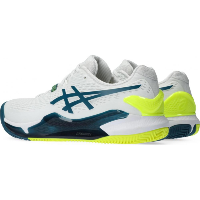 Pantofi ASICS GEL-RESOLUTION 9 CLAY WHITE/RESTFUL TEAL [2]