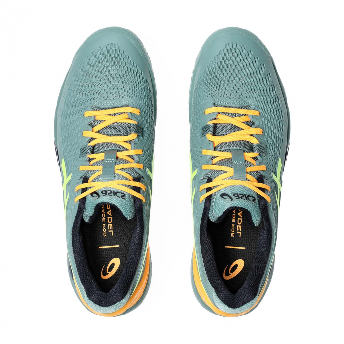 Pantofi Asics Gel-Resolution 9 Padel Celadon/Yellow [5]