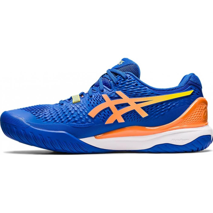 PANTOFI ASICS GEL-RESOLUTION 9 TUNA BLUE/SUN PEACH [2]