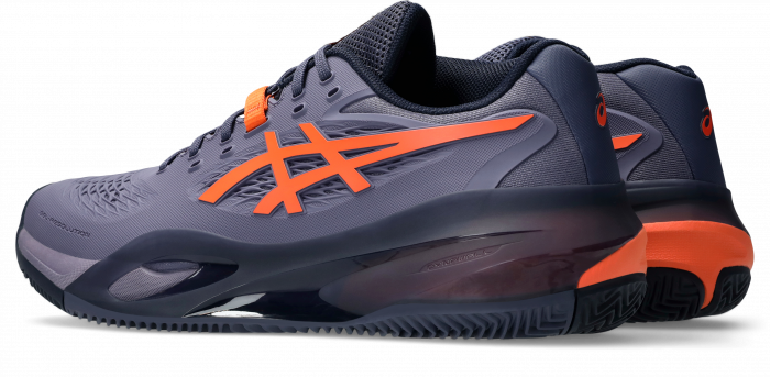 Pantofi Tenis Asics Gel-Resolution X Clay Greyish Purple/Nova Orange [4]
