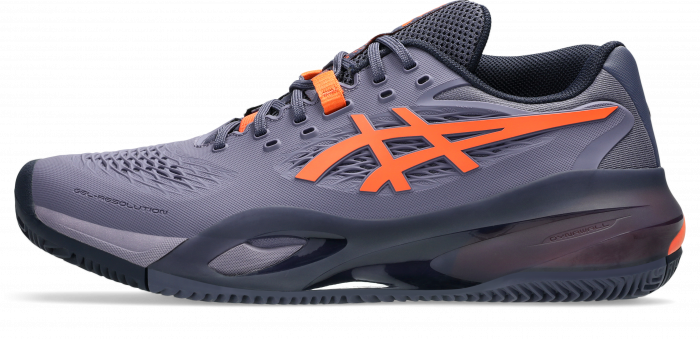 Pantofi Tenis Asics Gel-Resolution X Clay Greyish Purple/Nova Orange [2]
