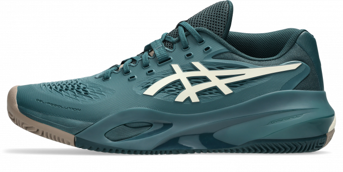 Pantofi Tenis Asics Gel-Resolution X Clay Saxon Green/Birch [8]