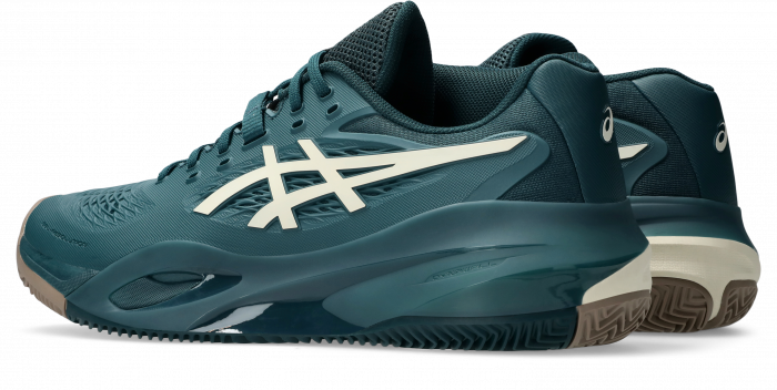 Pantofi Tenis Asics Gel-Resolution X Clay Saxon Green/Birch [3]