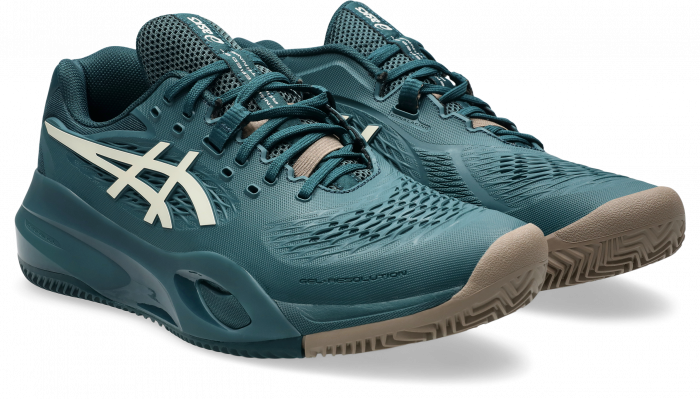 Pantofi Tenis Asics Gel-Resolution X Clay Saxon Green/Birch [4]