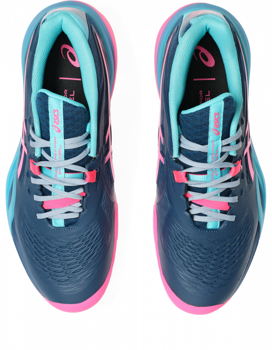Pantofi Padel Asics Gel-Resolution Mako Blue/Hot Pink [5]
