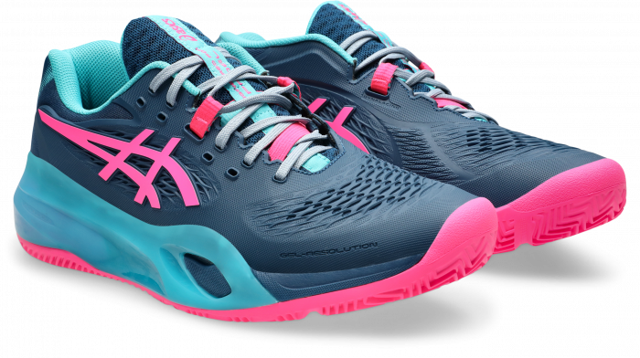 Pantofi Padel Asics Gel-Resolution Mako Blue/Hot Pink [4]