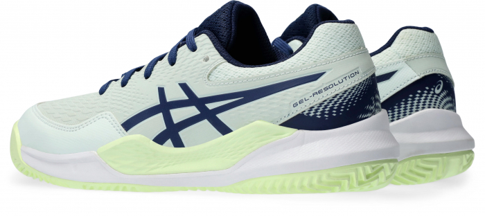 PANTOFI ASICS K GEL-RESOLUTION 9 GS CLAY PALE MINT/BLUE [5]
