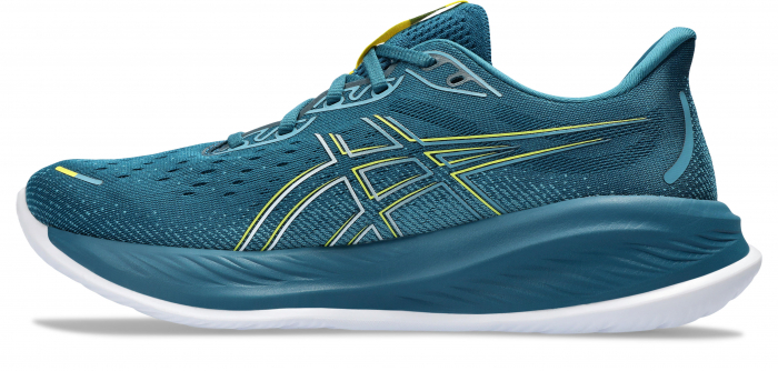PANTOFI ASICS M GEL-CUMULUS 26 EVENING TEAL YELLOW [2]