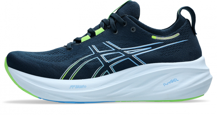 PANTOFI ASICS M GEL-NIMBUS 26 BLUE/LIME [2]