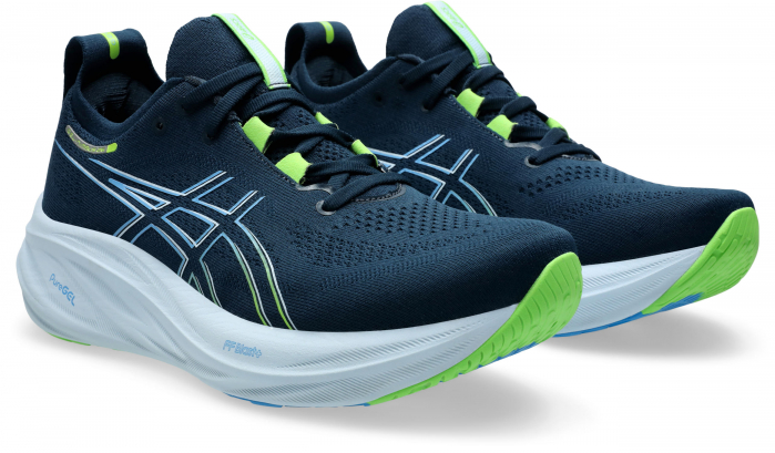PANTOFI ASICS M GEL-NIMBUS 26 BLUE/LIME [4]
