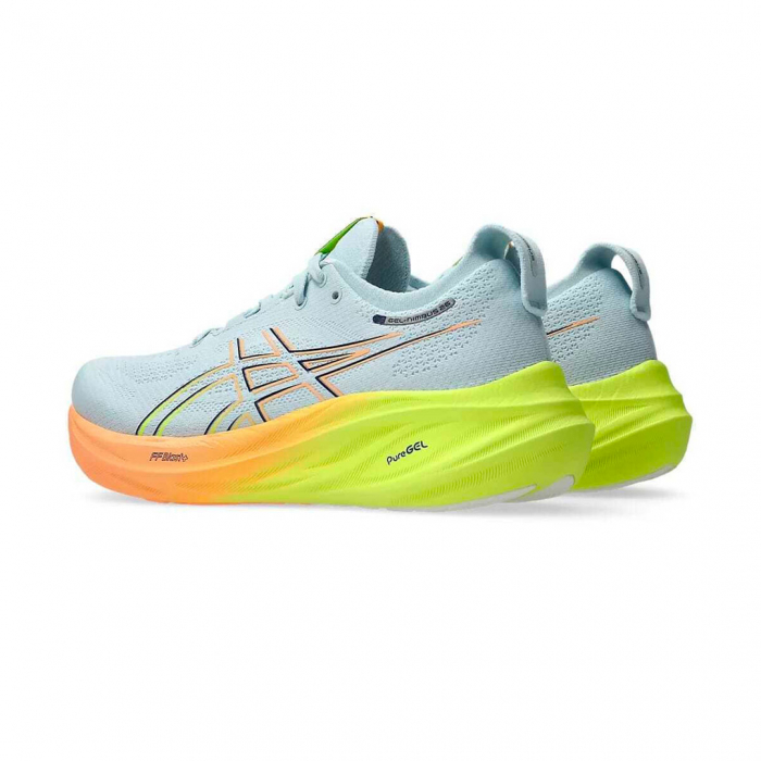 PANTOFI ASICS M GEL-NIMBUS 26 PARIS COOL GREY YELLOW [4]
