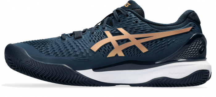 PANTOFI ASICS M GEL-RESOLUTION 9 CLAY BLUE/PURE GOLD [2]