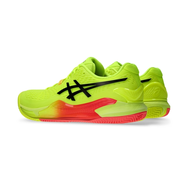 PANTOFI ASICS M GEL-RESOLUTION 9 CLAY PARIS YELLOW BLACK [3]
