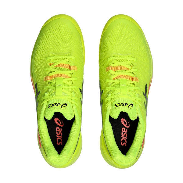 PANTOFI ASICS M GEL-RESOLUTION 9 CLAY PARIS YELLOW BLACK [5]