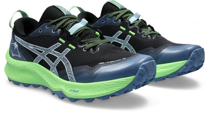 PANTOFI ASICS M GEL-Trabuco 12 BLACK/LIGHT BLUE [6]