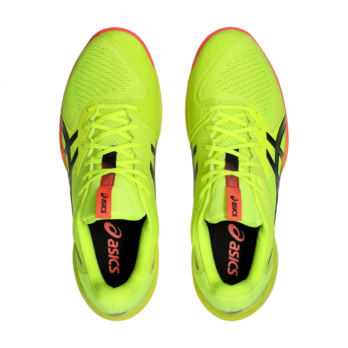 PANTOFI ASICS M SOLUTION SPEED FF 3 CLAY PARIS YELLOW BLACK [5]