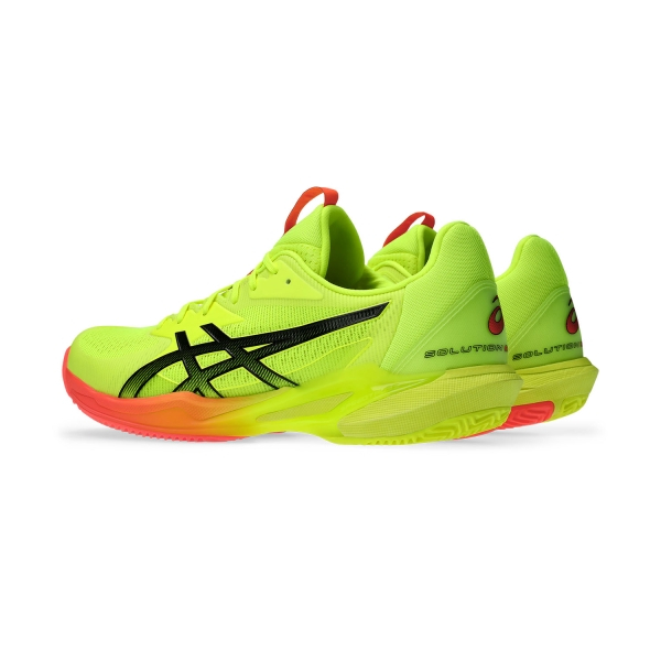 PANTOFI ASICS M SOLUTION SPEED FF 3 CLAY PARIS YELLOW BLACK [2]