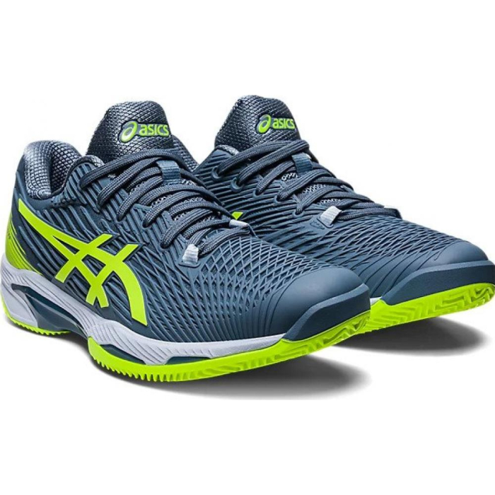 Pantofi Asics SOLUTION SPEED FF 2 CLAY STEEL BLUE/GREEN [2]