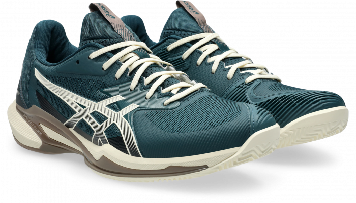 Pantofi Tenis Asics Solution Speed FF 3 Clay Saxon Green/Birch [4]