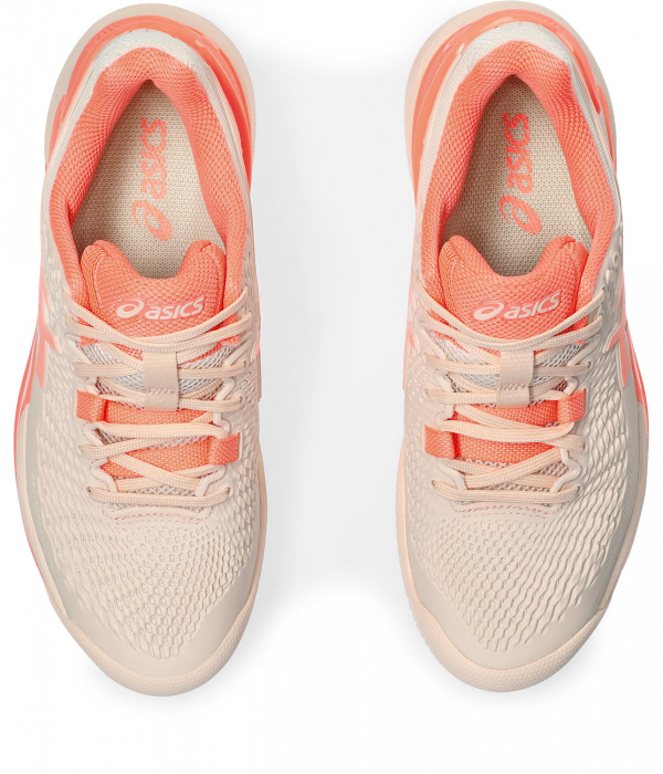 PANTOFI ASICS W GEL-RESOLUTION 9 CLAY PINK SUN CORAL [6]