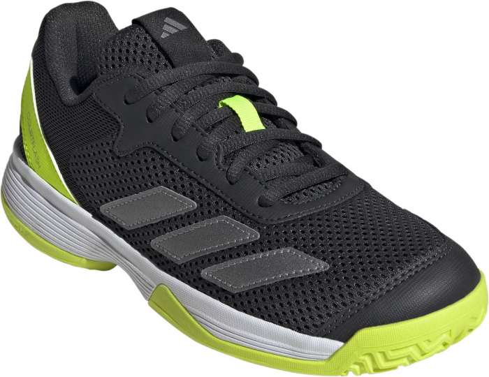 Pantofi Tenis Adidas Courtflash K Carbon/Lime [6]