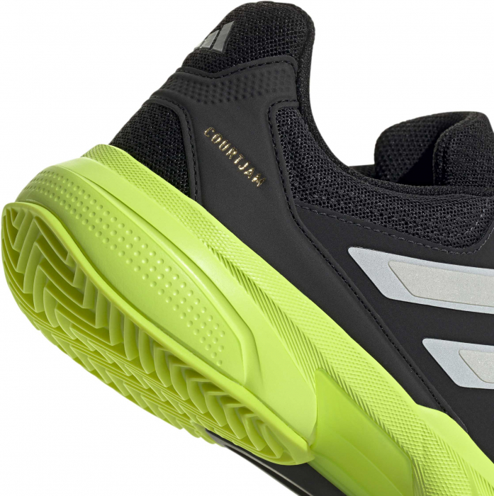 Pantofi Adidas CourtJam Control 3 Clay Carbon/Lime [7]