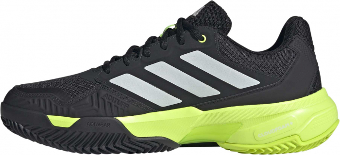 Pantofi Adidas CourtJam Control 3 Clay Carbon/Lime [2]