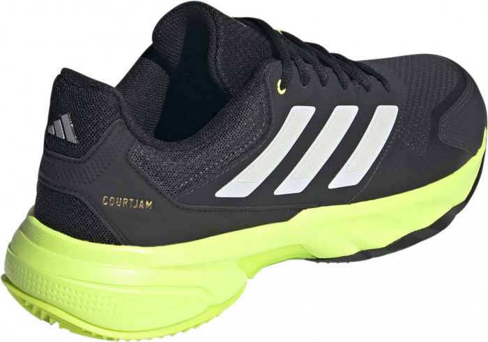 Pantofi Adidas CourtJam Control 3 Clay Carbon/Lime [6]