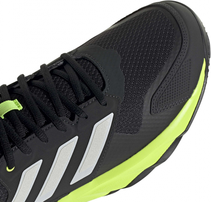Pantofi Adidas CourtJam Control 3 Clay Carbon/Lime [8]