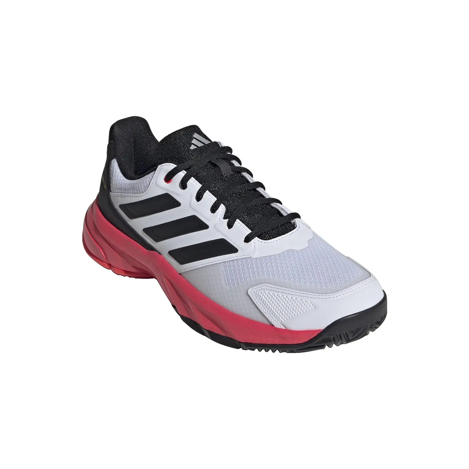 Pantofi Tenis Adidas CourtJam Control 3 White/Lucid Red [2]
