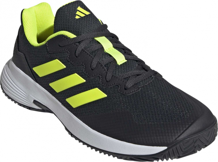 Pantofi Tenis Adidas GameCourt 2 Carbon/Lime [3]
