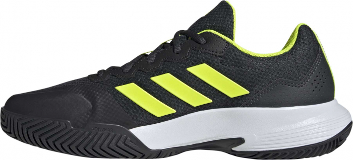 Pantofi Tenis Adidas GameCourt 2 Carbon/Lime [2]