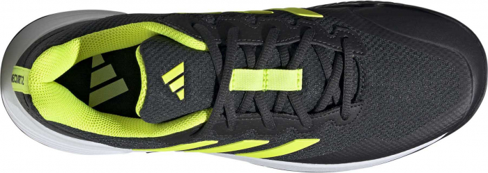 Pantofi Tenis Adidas GameCourt 2 Carbon/Lime [4]