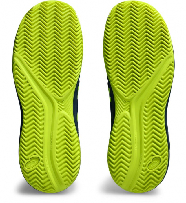 Pantofi Tenis Juniori Asics Gel-Resolution 9 GS Clay Mako Blue/Yellow [7]