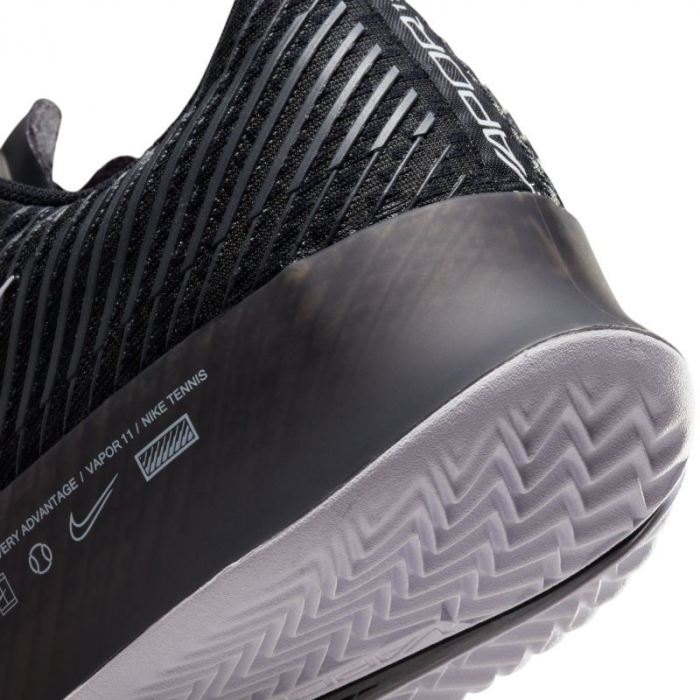 PANTOFI NIKE Air Zoom Vapor 11 Clay Black White [8]