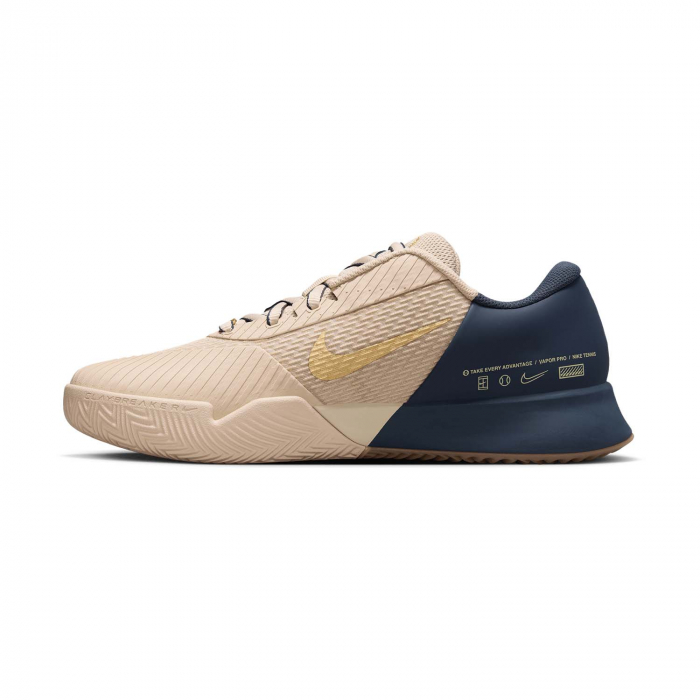 PANTOFI NIKE M PRM Zoom Vapor Pro 2 Clay Brown/Metallic Gold [7]