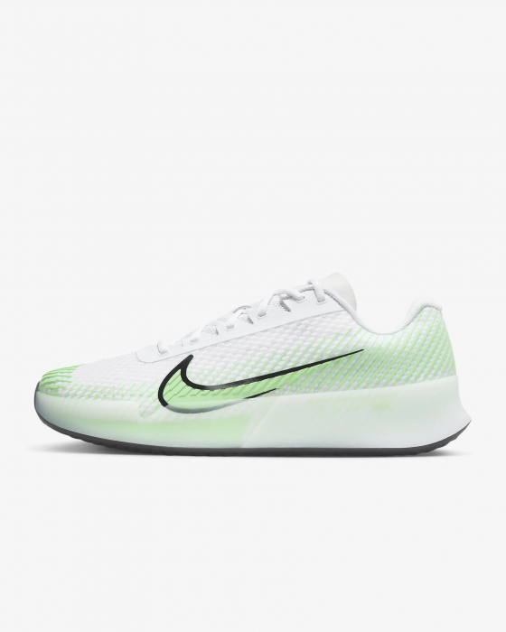 PANTOFI NIKE M ZOOM VAPOR 11 HC WHITE POISON GREEN [2]