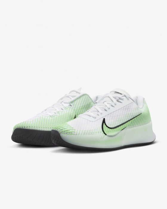 PANTOFI NIKE M ZOOM VAPOR 11 HC WHITE POISON GREEN [5]