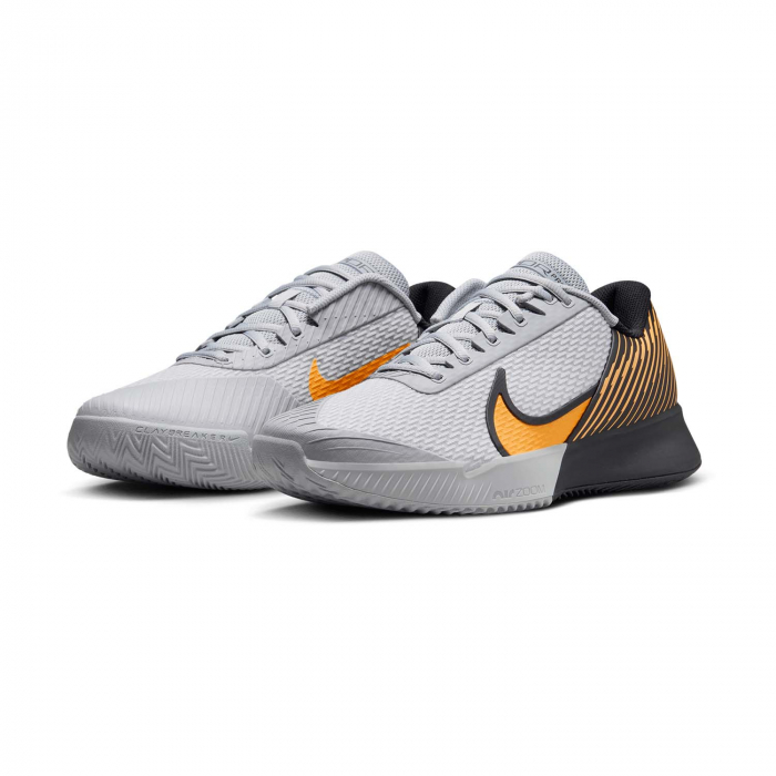 PANTOFI NIKE M Zoom Vapor Pro 2 Clay GREY/BK/ORG [2]