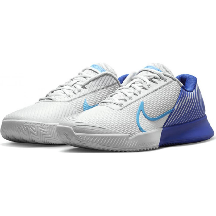 PANTOFI NIKE M ZOOM VAPOR PRO 2 CLAY WHITE BLUE [4]