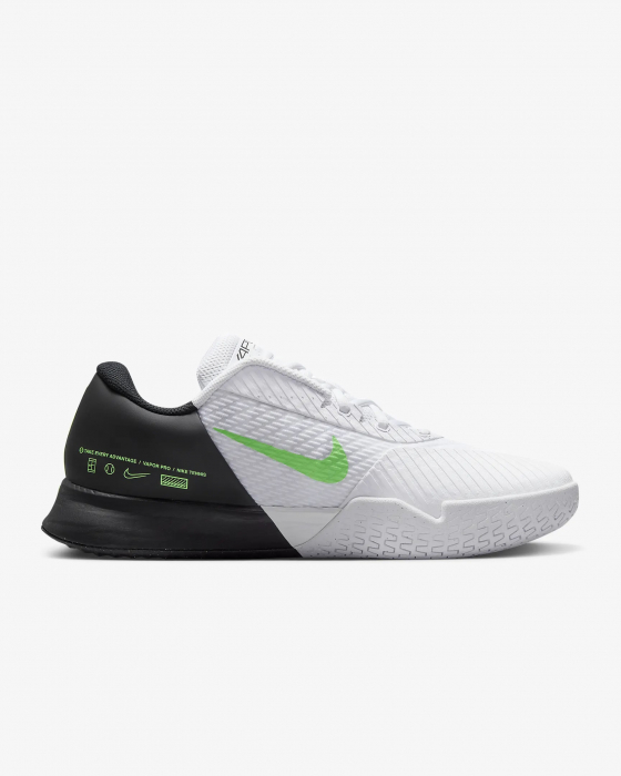 PANTOFI NIKE M ZOOM VAPOR PRO 2 HC WHITE/GREEN [2]
