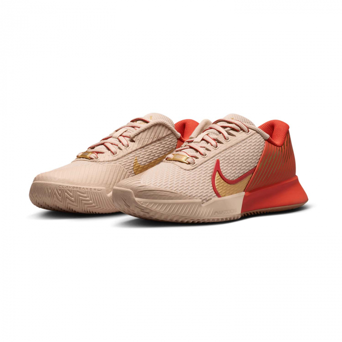 PANTOFI NIKE W Zoom Vapor Pro 2 Clay Premium Gold/Rust [6]