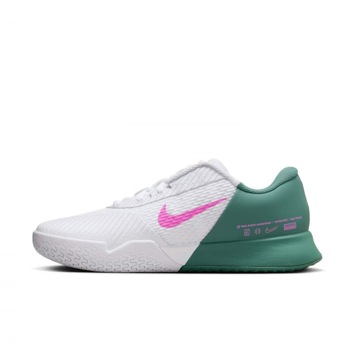 PANTOFI  NIKE W ZOOM VAPOR PRO 2 HC White Green [3]