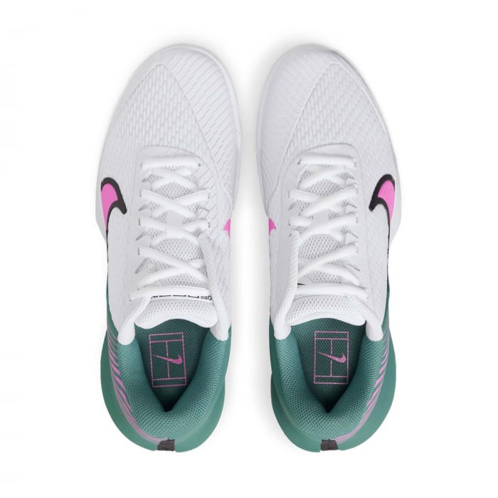 PANTOFI  NIKE W ZOOM VAPOR PRO 2 HC White Green [2]