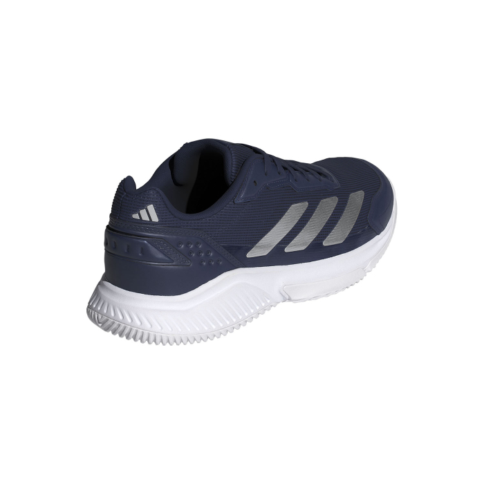 Pantofi Padel Adidas Barbati Courtfast Dark Blue/Silver Metallic [2]