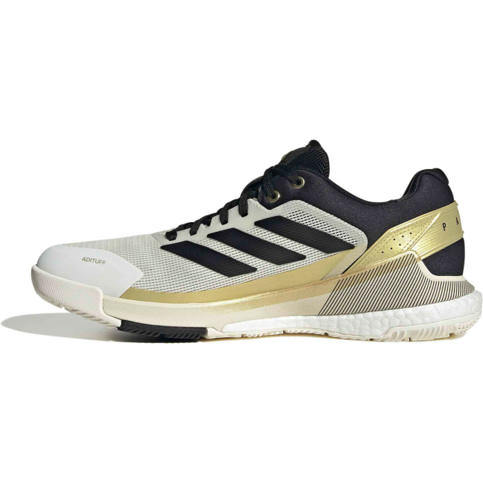 Pantofi Padel Adidas Barbati Crazyquick Boost White/Gold/Black [2]